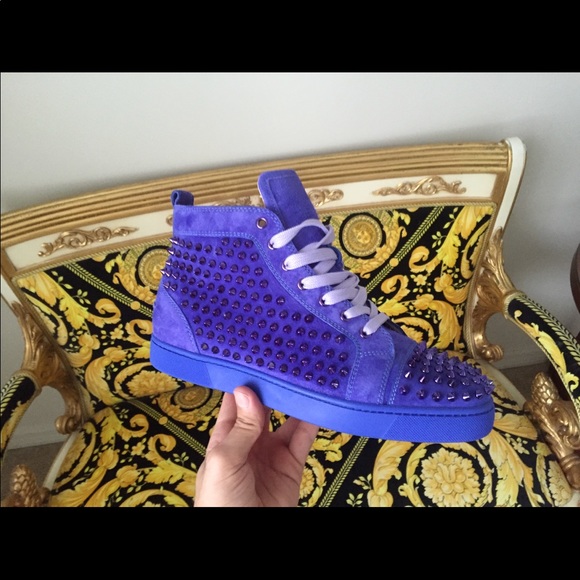 Christian Louboutin sneakers  Louboutin shoes, Christian louboutin shoes,  Christian louboutin shoes mens